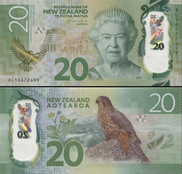 faux dollar néo-zélandais $20