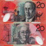 Falsk australsk dollar $20