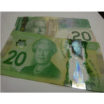 fake Canadian dollar $20