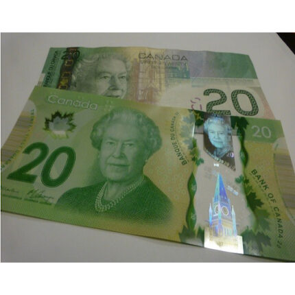 fake Canadian dollar $20