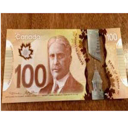 fake Canadian dollar $100